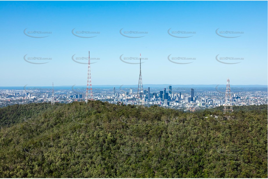 Aerial Photo Mount Coot-Tha QLD Aerial Photography