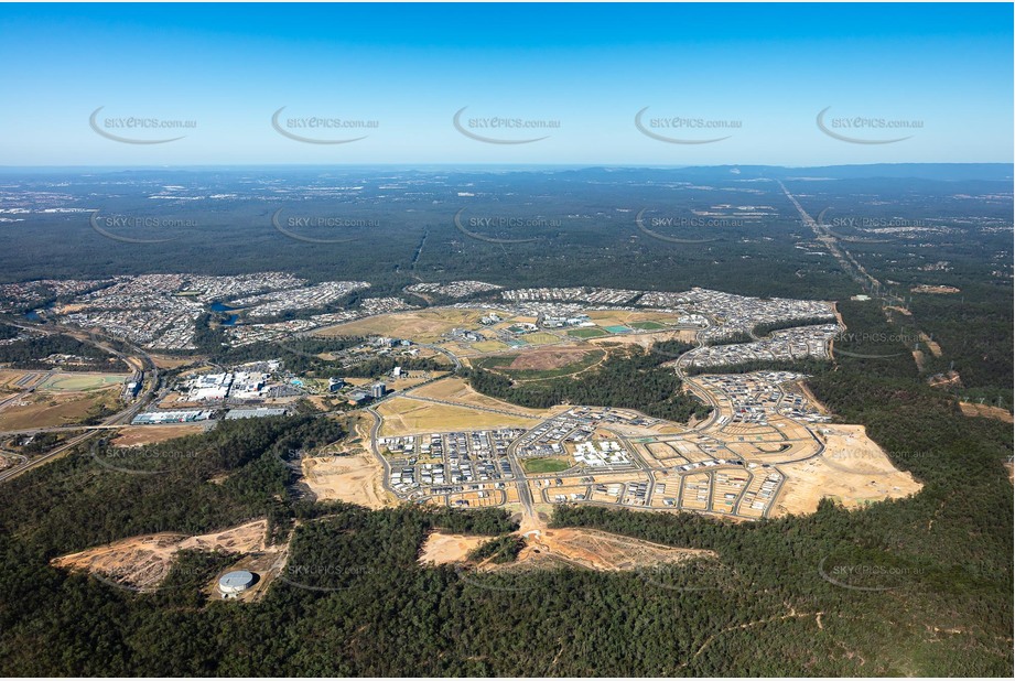 High Altitude Aerial Photo Spring Mountain QLD Aerial Photography