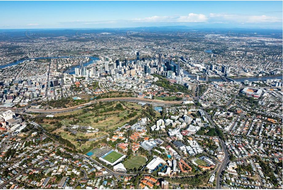 Aerial Photo Kelvin Grove QLD Aerial Photography