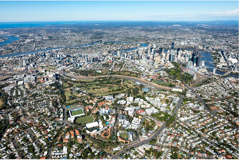 Aerial Photo Kelvin Grove QLD Aerial Photography