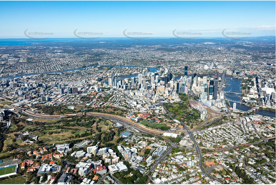 Aerial Photo Kelvin Grove QLD Aerial Photography