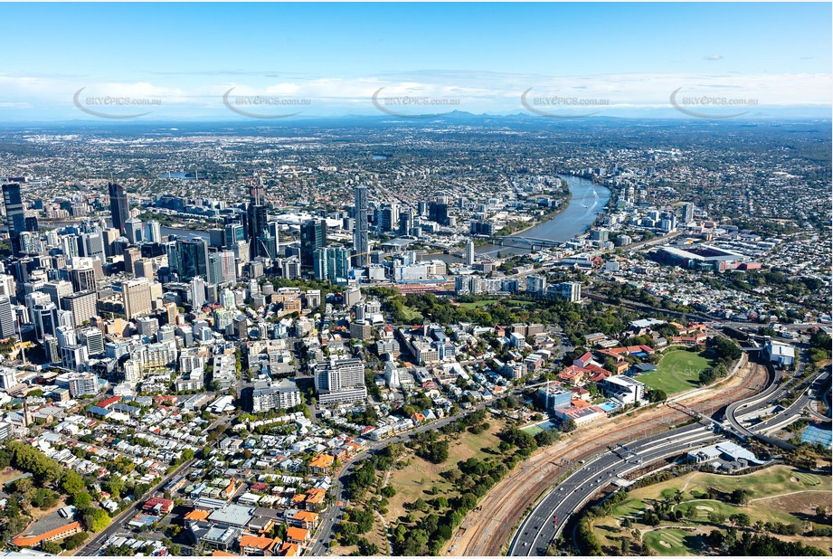 Aerial Photo Spring Hill QLD Aerial Photography