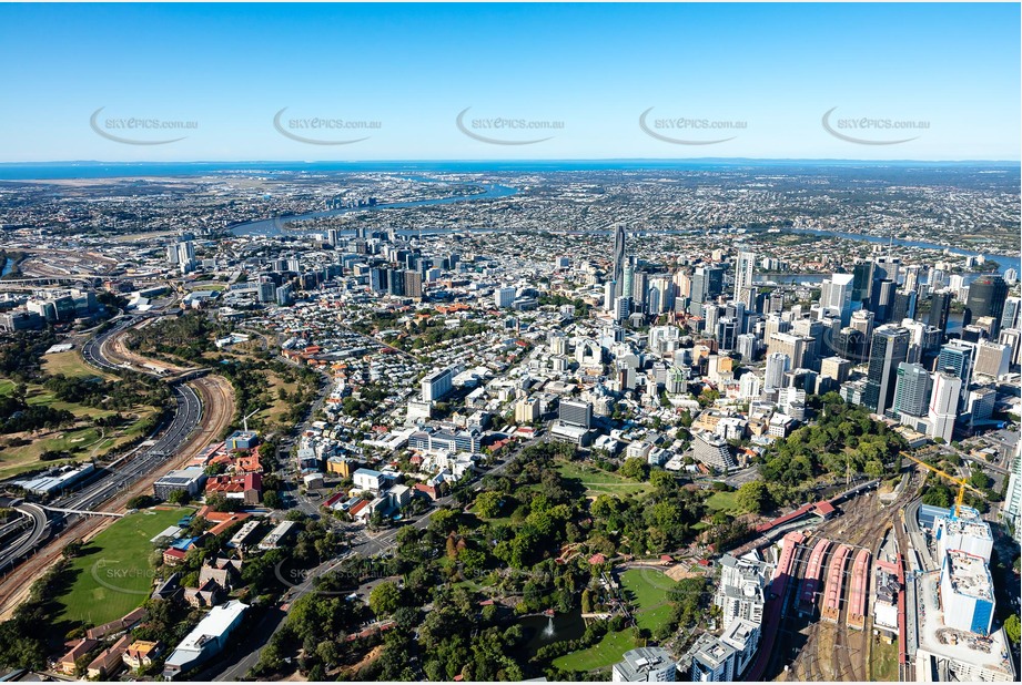 Aerial Photo Brisbane City QLD Aerial Photography
