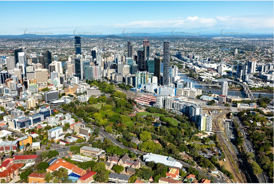 Aerial Photo Brisbane City QLD Aerial Photography