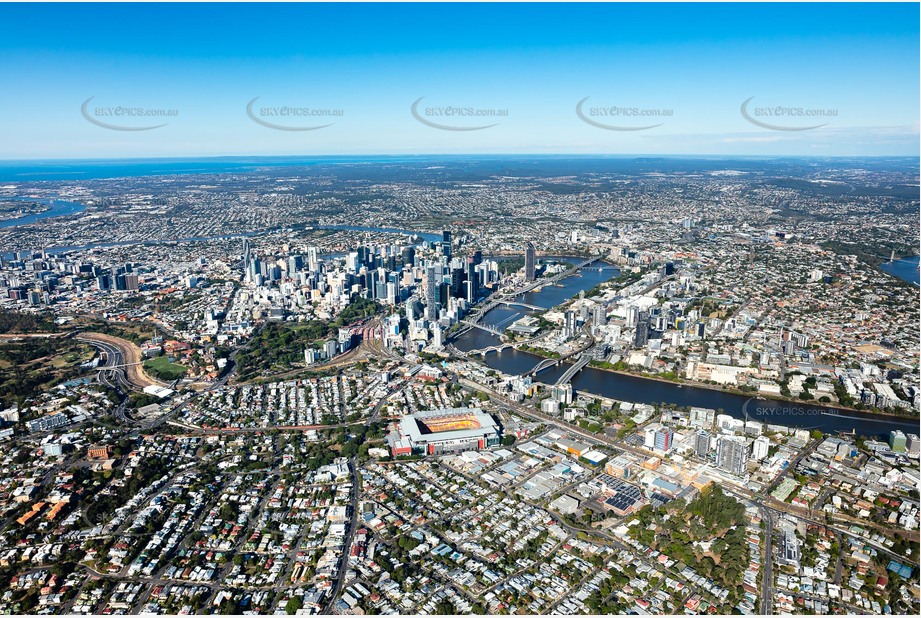 Aerial Photo Milton QLD Aerial Photography