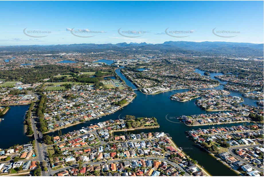 Aerial Photo Mermaid Waters QLD Aerial Photography
