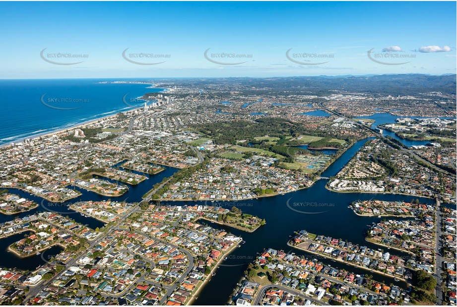 Aerial Photo Mermaid Waters QLD Aerial Photography