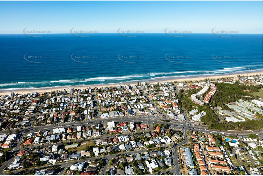 Aerial Photo Mermaid Beach QLD Aerial Photography