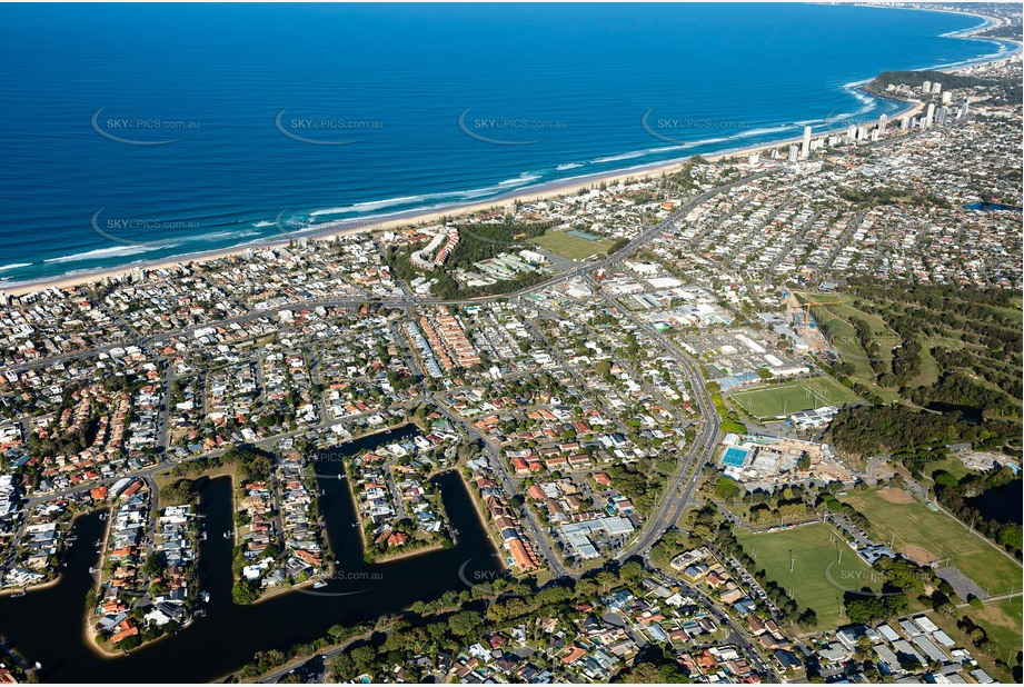 Aerial Photo Mermaid Waters QLD Aerial Photography