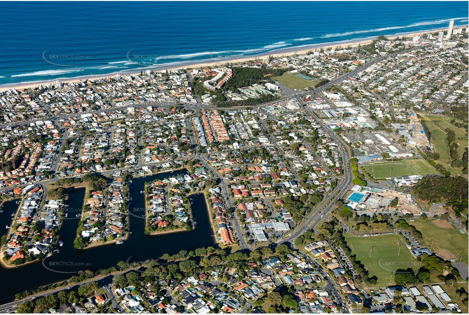 Aerial Photo Mermaid Waters QLD Aerial Photography