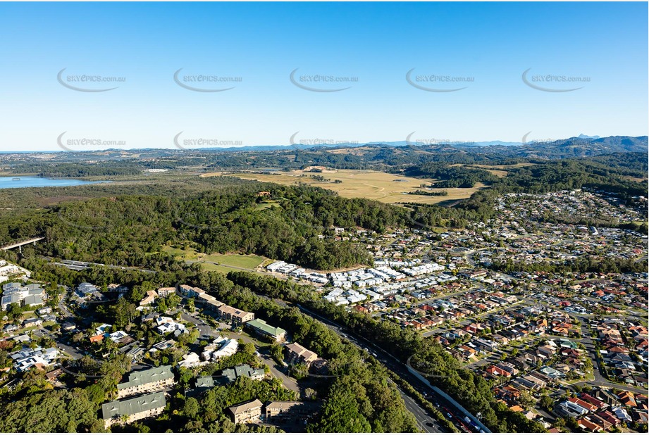 Aerial Photo Currumbin Waters QLD Aerial Photography