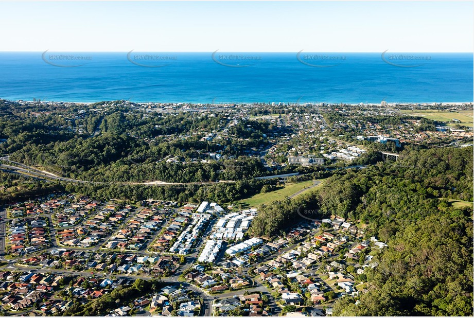 Aerial Photo Currumbin Waters QLD Aerial Photography