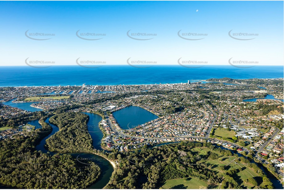 Aerial Photo Elanora QLD Aerial Photography