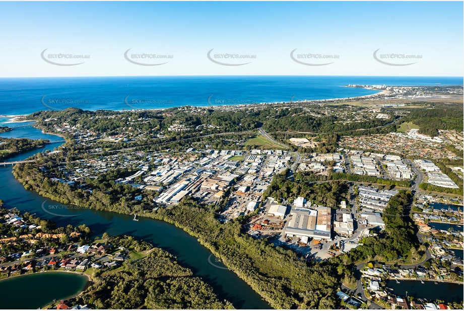 Aerial Photo Currumbin Waters QLD Aerial Photography