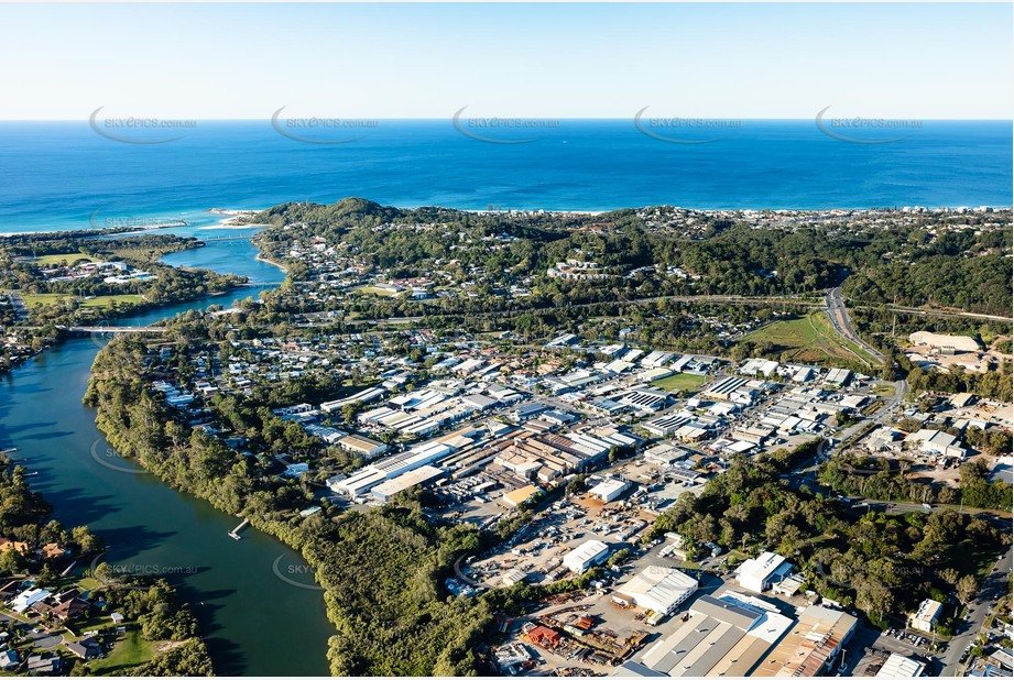 Aerial Photo Currumbin Waters QLD Aerial Photography