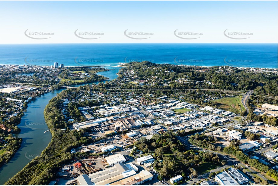 Aerial Photo Currumbin Waters QLD Aerial Photography