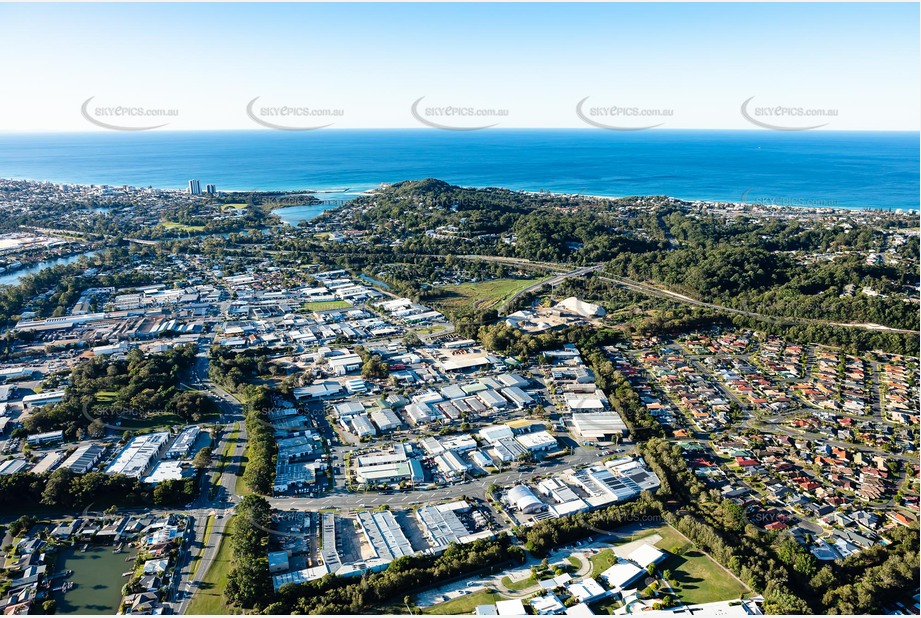 Aerial Photo Currumbin Waters QLD Aerial Photography