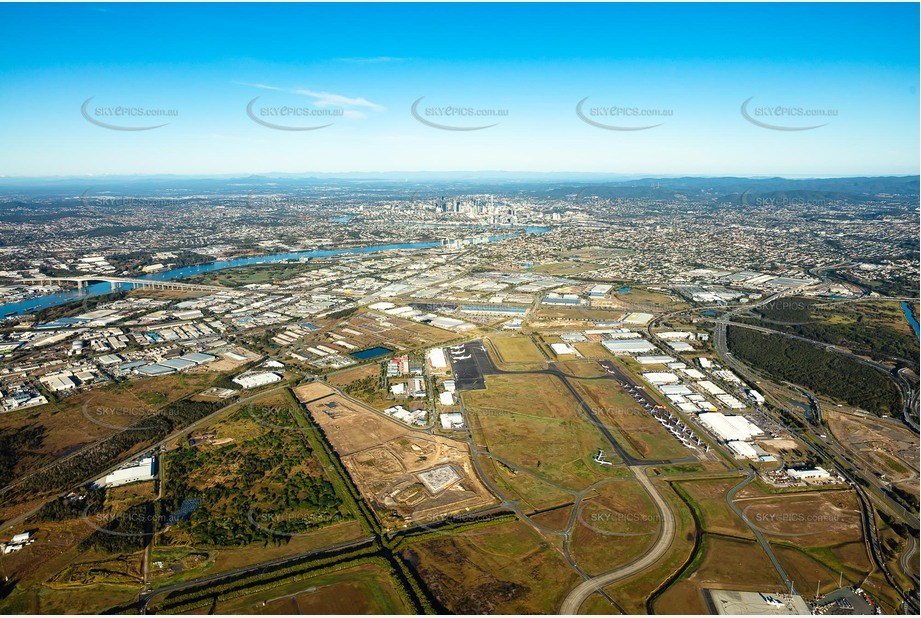 Aerial Photo Brisbane Airport Aerial Photography