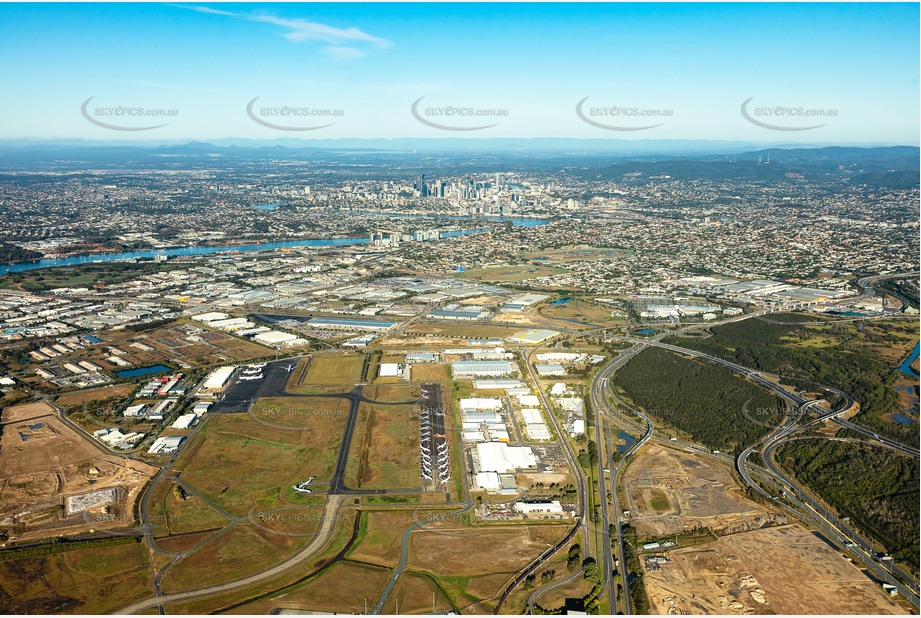 Aerial Photo Brisbane Airport QLD Aerial Photography