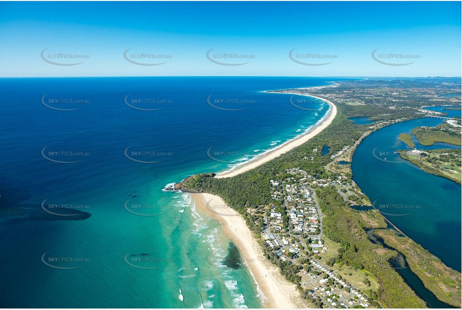 Aerial Photo Fingal Head NSW Aerial Photography