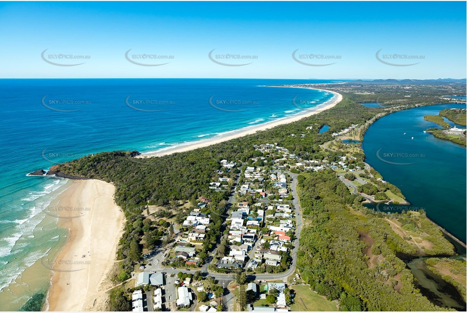 Aerial Photo Fingal Head NSW Aerial Photography