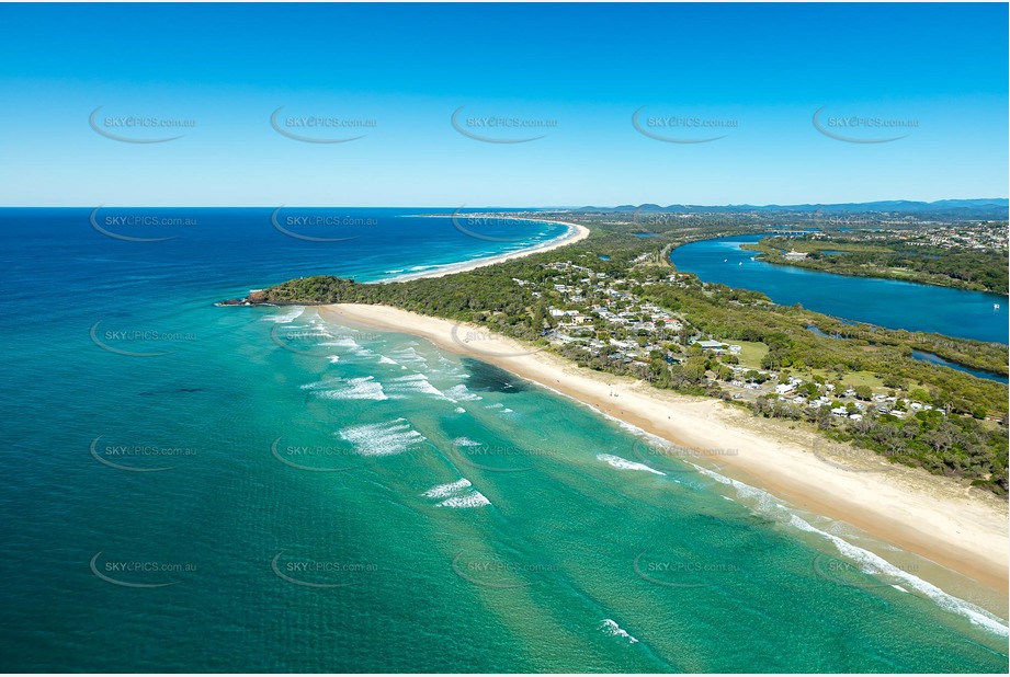 Aerial Photo Fingal Head NSW Aerial Photography