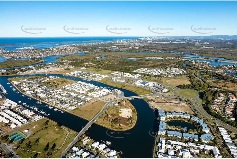 Aerial Photo Hope Island QLD Aerial Photography