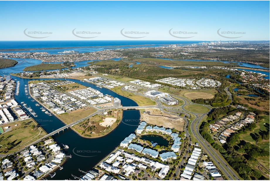 Aerial Photo Hope Island QLD Aerial Photography