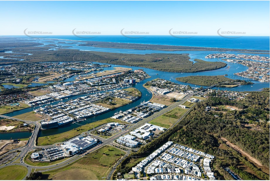 Aerial Photo Hope Island QLD Aerial Photography