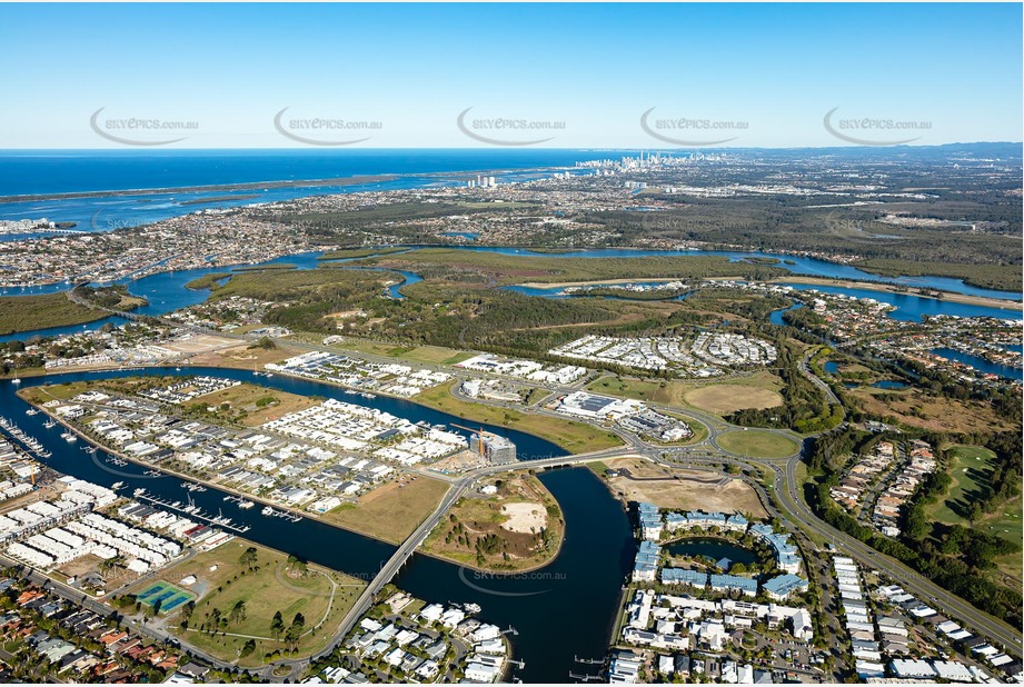 Aerial Photo Hope Island QLD Aerial Photography