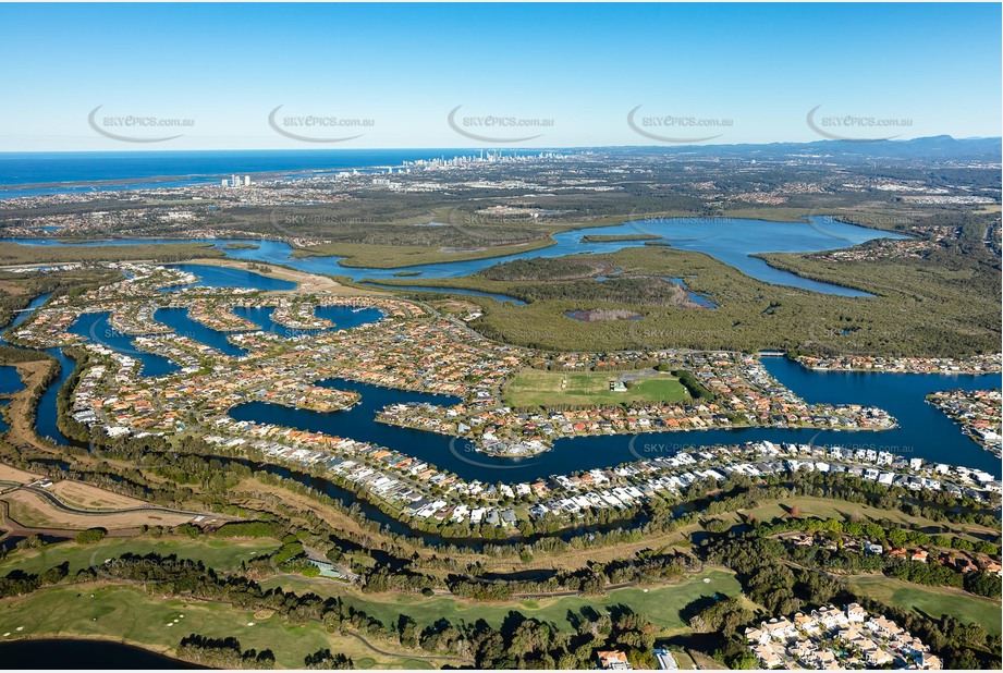 Aerial Photo Helensvale QLD Aerial Photography