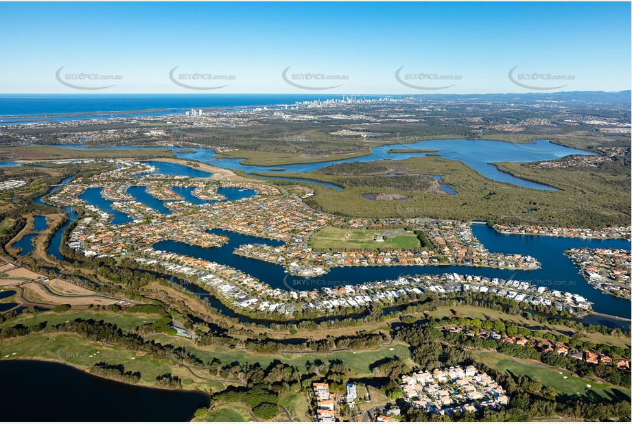 Aerial Photo Helensvale QLD Aerial Photography