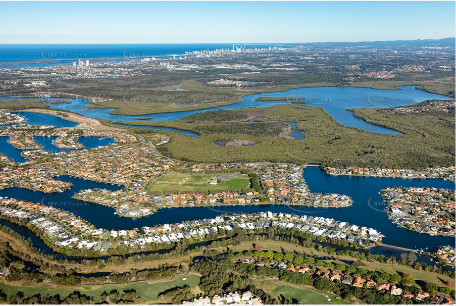 Aerial Photo Helensvale QLD Aerial Photography