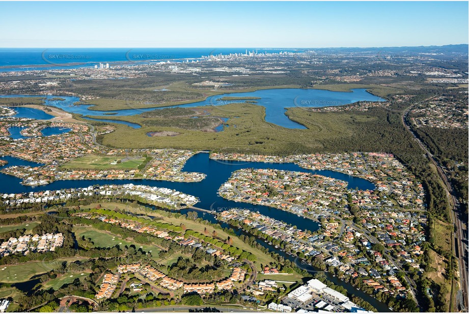 Aerial Photo Helensvale QLD Aerial Photography