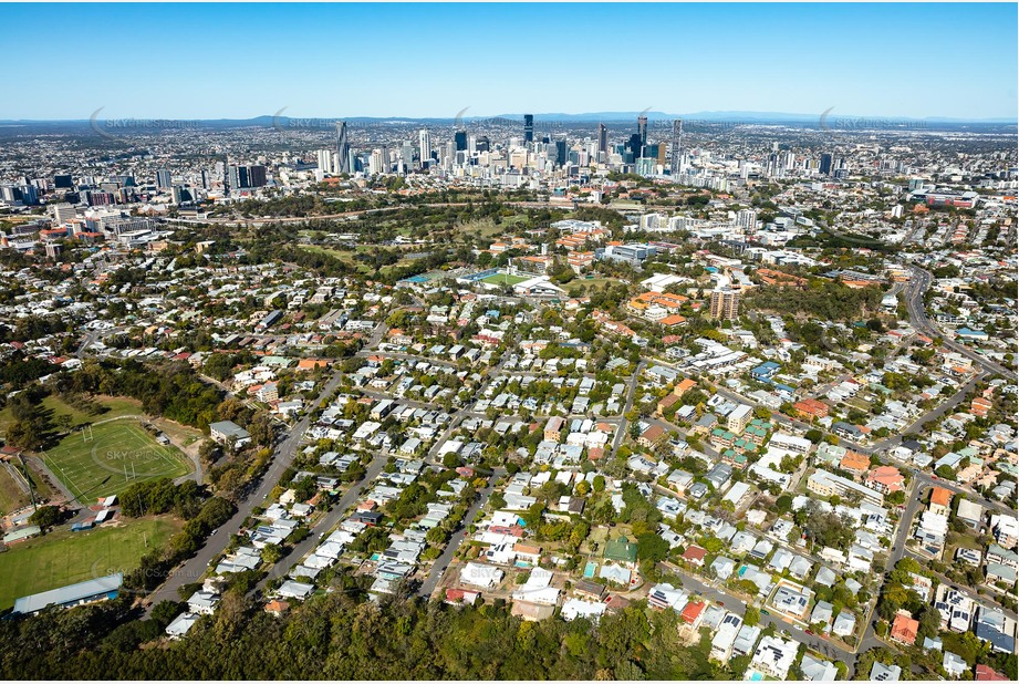 Aerial Photo Kelvin Grove QLD Aerial Photography