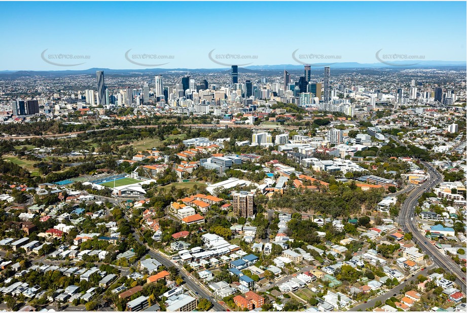 Aerial Photo Kelvin Grove QLD Aerial Photography