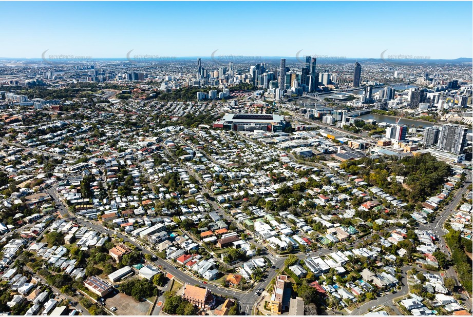 Aerial Photo Milton QLD Aerial Photography