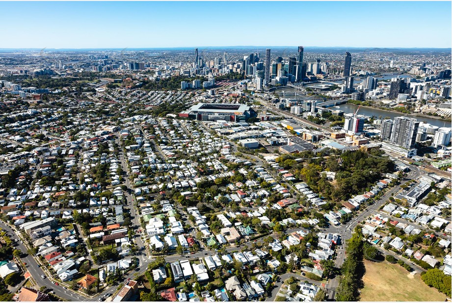 Aerial Photo Milton QLD Aerial Photography