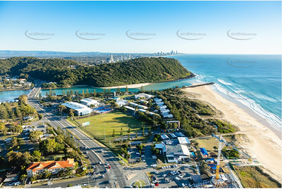 Aerial Photo Palm Beach QLD Aerial Photography