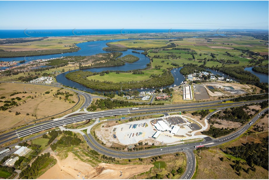 Aerial Photo West Ballina NSW Aerial Photography