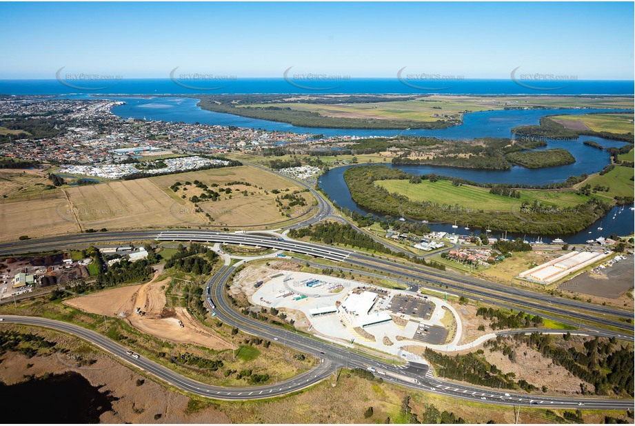 Aerial Photo West Ballina NSW Aerial Photography
