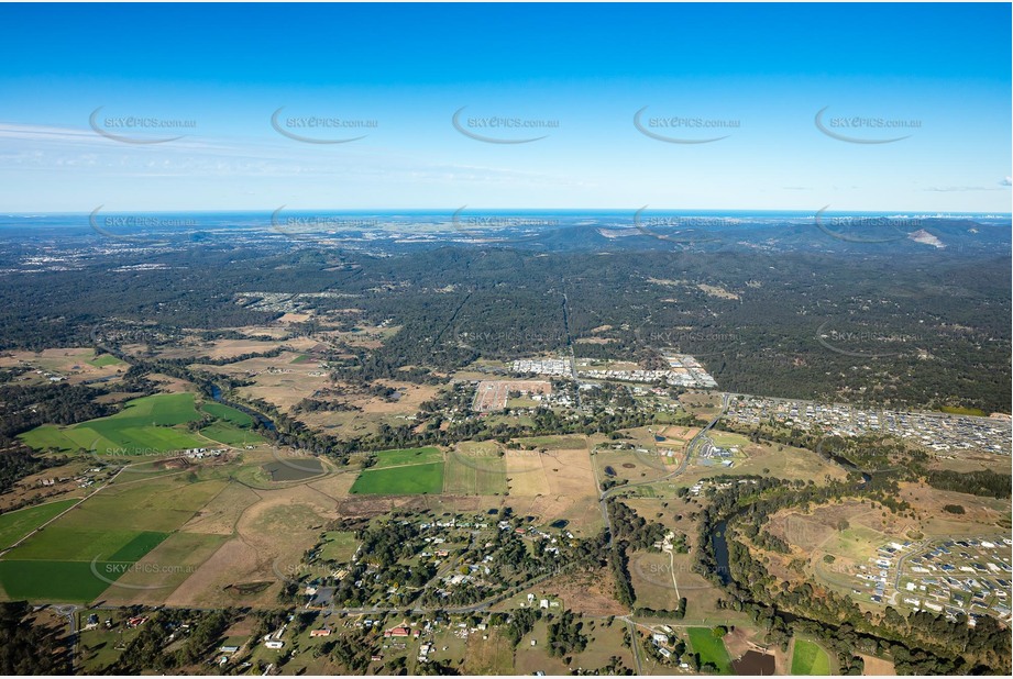 Aerial Photo Chambers Flat QLD Aerial Photography