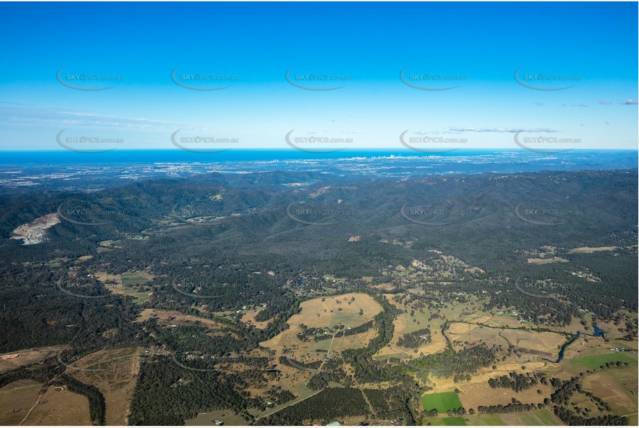 High Altitude Aerial Photo Tamborine QLD Aerial Photography