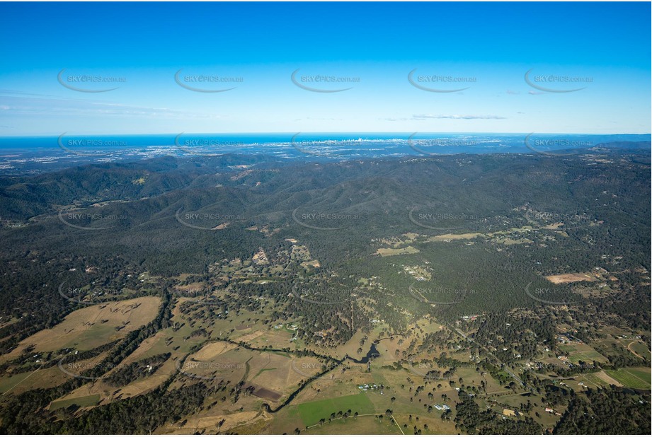 High Altitude Aerial Photo Tamborine QLD Aerial Photography