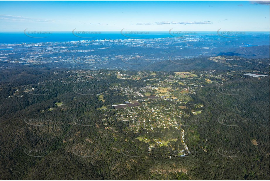 High Altitude Aerial Photo Tamborine Mountain QLD Aerial Photography