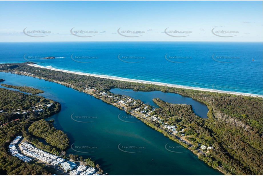 Aerial Photo Fingal Head NSW Aerial Photography