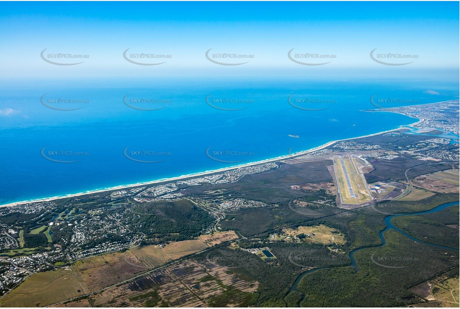 High Altitude Aerial Photo Mount Coolum QLD Aerial Photography