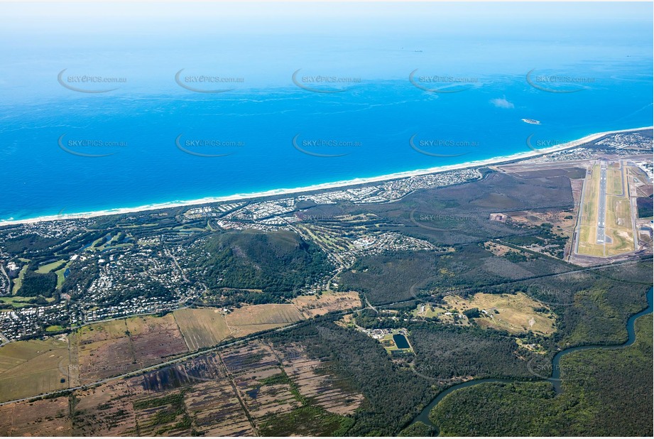 High Altitude Aerial Photo Mount Coolum QLD Aerial Photography