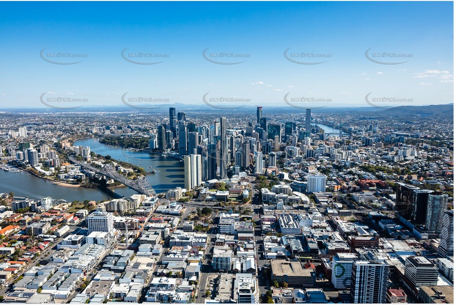 Aerial Photo Fortitude Valley QLD Aerial Photography
