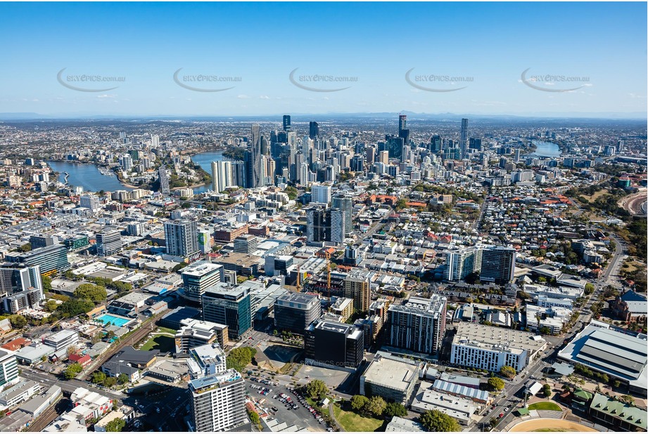 Aerial Photo Fortitude Valley QLD Aerial Photography